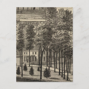 Cartão Postal Residência de DB Williams, Edgerton, Kansas