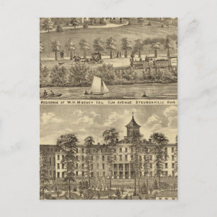 Cartão Postal Residência de WH Mooney