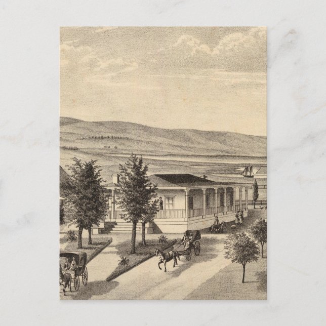 Cartão Postal Residência Dixon (Frente)