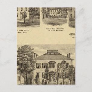 Cartão Postal Residência do Dr. Joseph Shallcross