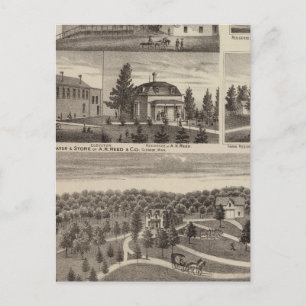 Cartão Postal Residência em Hutchinson, Minnesota