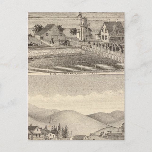 Cartão Postal Residências Wrede, Nebas (Frente)