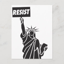 Cartão Postal Resist_for_Liberty