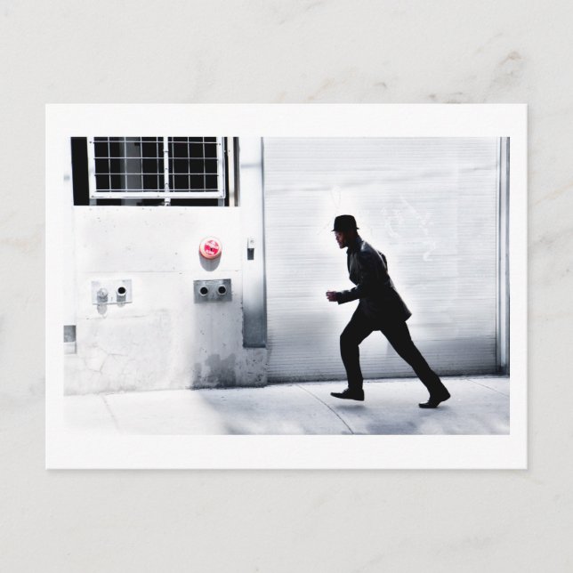 Cartão Postal resistência alarmante (Frente)