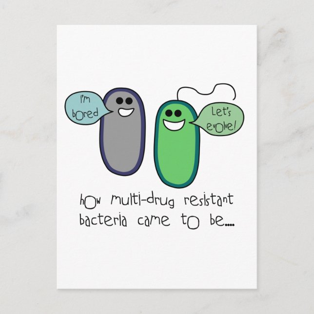 Cartão Postal Resistência aos fármacos (Frente)