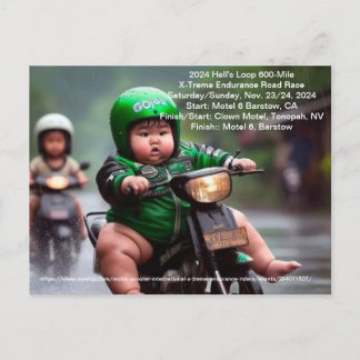 Cartão Postal Resistência do Inferno de 600 Milhas X-Treme 2024