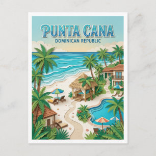 Cartão Postal Resort de Praia Punta Cana República Dominicana