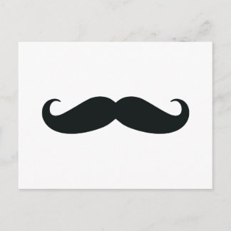Cartão Postal Respeite o bigode