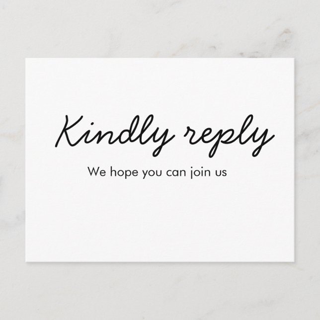 Cartão Postal Responda gentilmente a solicitação de música adici (Frente)