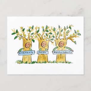 Cartão Postal Responsabilidade social das empresas