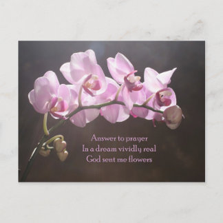 Cartão Postal Resposta À Oração