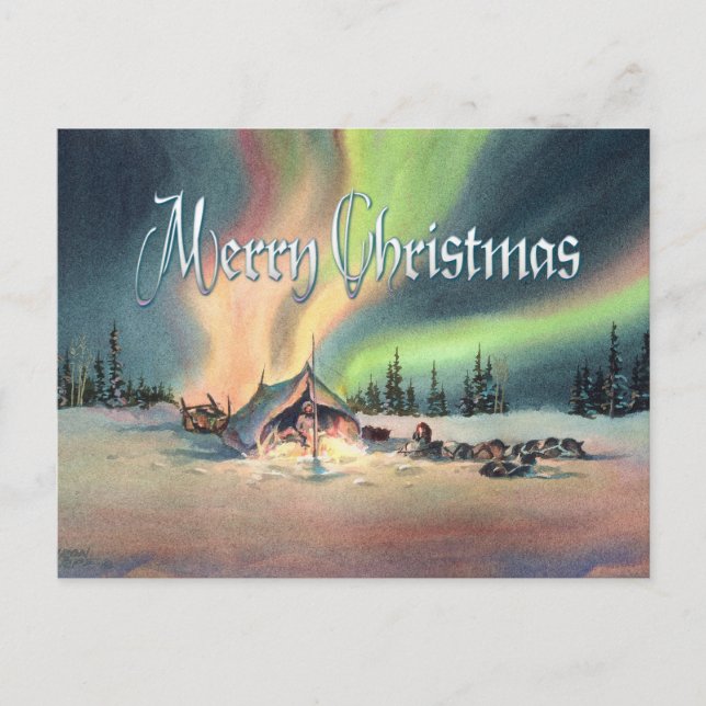 Cartão Postal REST for MUSHERS by SHARON SHARPE (Frente)