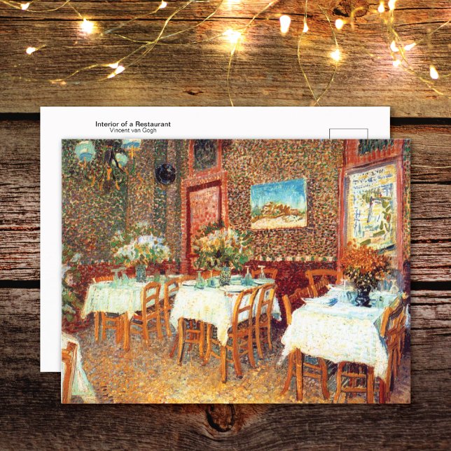 Cartão Postal Restaurante Interior Vincent van Gogh (Criador carregado)