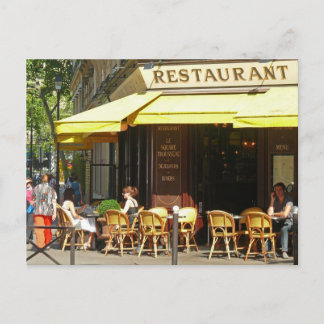 Cartão Postal Restaurante Paris