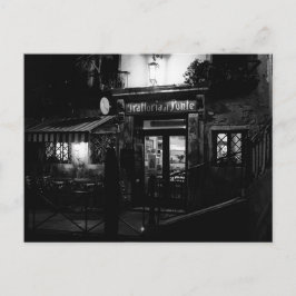 Cartão Postal Restaurante Veneza à Noite