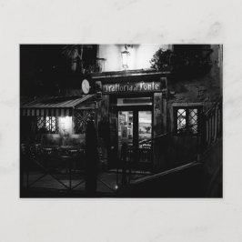 Cartão Postal Restaurante Veneza à Noite