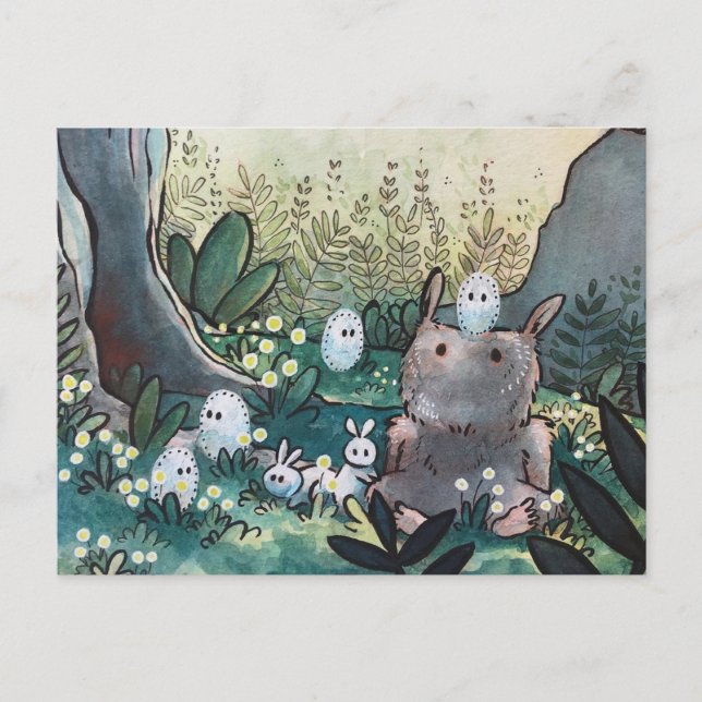 Cartão Postal Resting from expectations - send me (Frente)