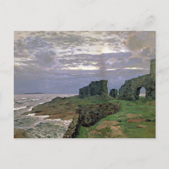 Cartão Postal Restos de Dias Esquecidos, Crepúsculo, Finlândia,  (Frente)