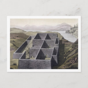 Cartão Postal Restos de um palácio inca em Callo, Peru, de Le
