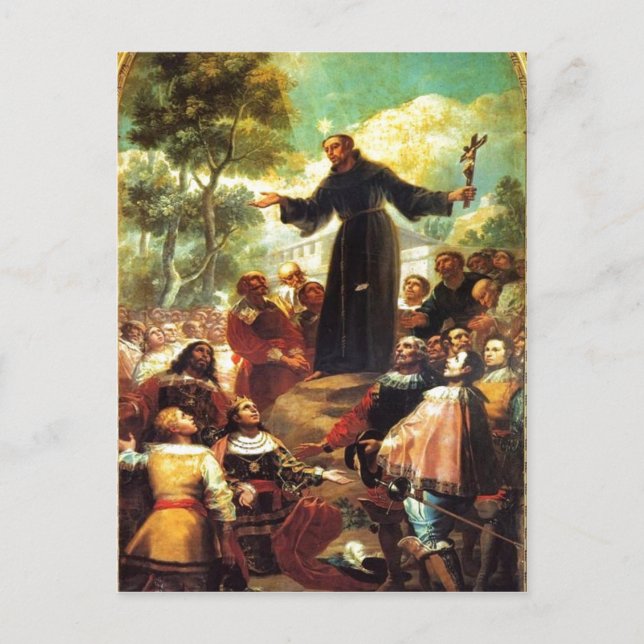 Cartão Postal Resumo El hombre joven situado a la derecha est? (Frente)