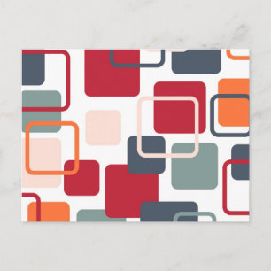 Cartão Postal Retângulos Modernos do Eames 4