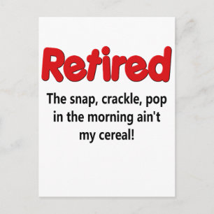 Cartão Postal Retirada Engraçada