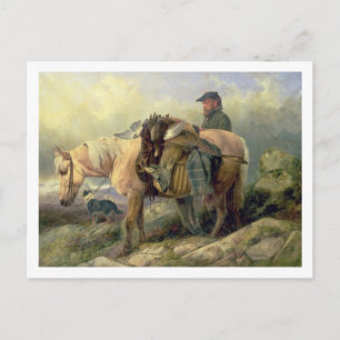 Cartão Postal Retornando do Morro, 1868