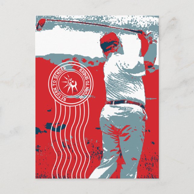 Cartão Postal Retorno do trunfo ao remetente (Frente)