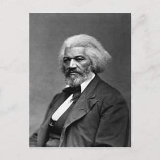 Cartão Postal Retrato Antigo de Frederick Douglass