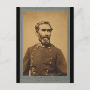 Cartão Postal Retrato Braxton Bragg (entre 1861 e 1865)
