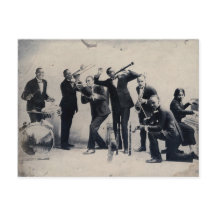 Retrato coletivo de músicos de vaudeville, 1920