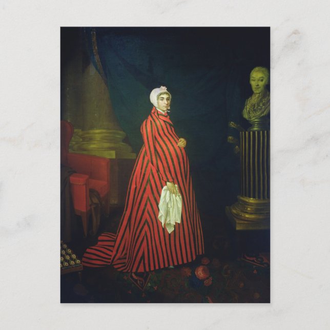 Cartão Postal Retrato da Atriz e Praskovya (Frente)