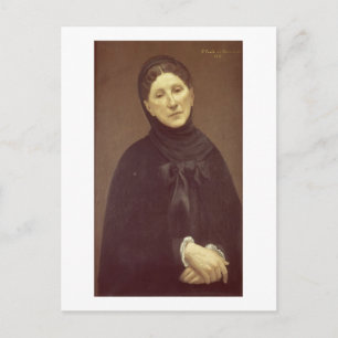 Cartão Postal Retrato da esposa do artista, Madame de Chavannes