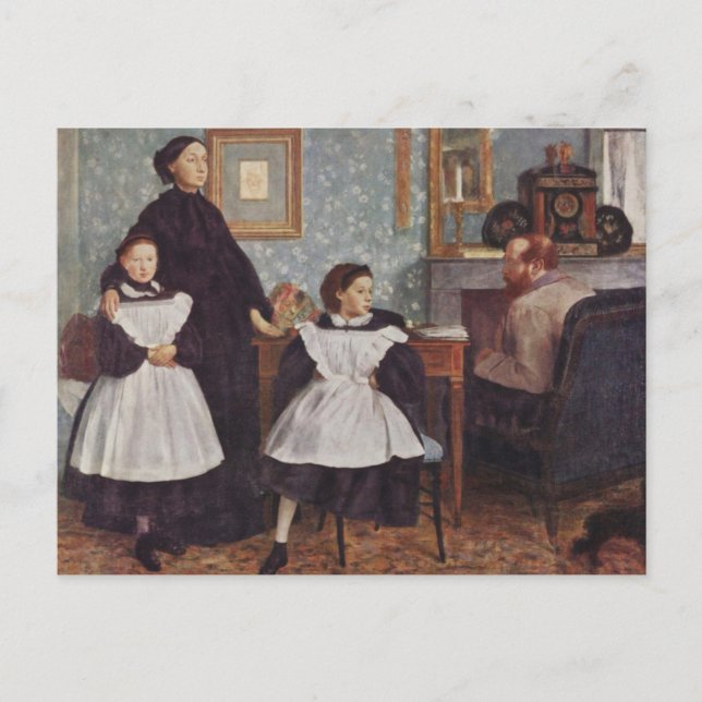 Cartão Postal Retrato da Família Bellelli (Frente)