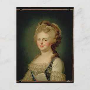 Cartão Postal Retrato da Imperatriz Maria Fyodorovna