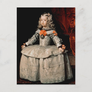 Cartão Postal Retrato da Infanta Margarita aos Cinco Anos