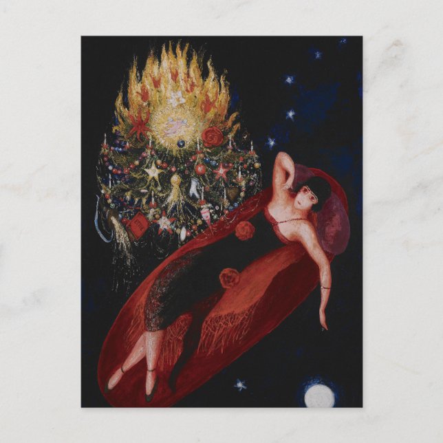 Cartão Postal Retrato da minha irmã, Ettie Stettheimer (Frente)