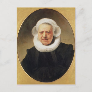 Cartão Postal Retrato de Aechje Claesdar, 1634
