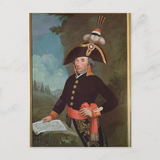 Cartão Postal Retrato de Andre Massena (Frente)