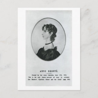 Cartão Postal Retrato de Anne Brontë