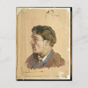 Cartão Postal Retrato de Anton Chekhov