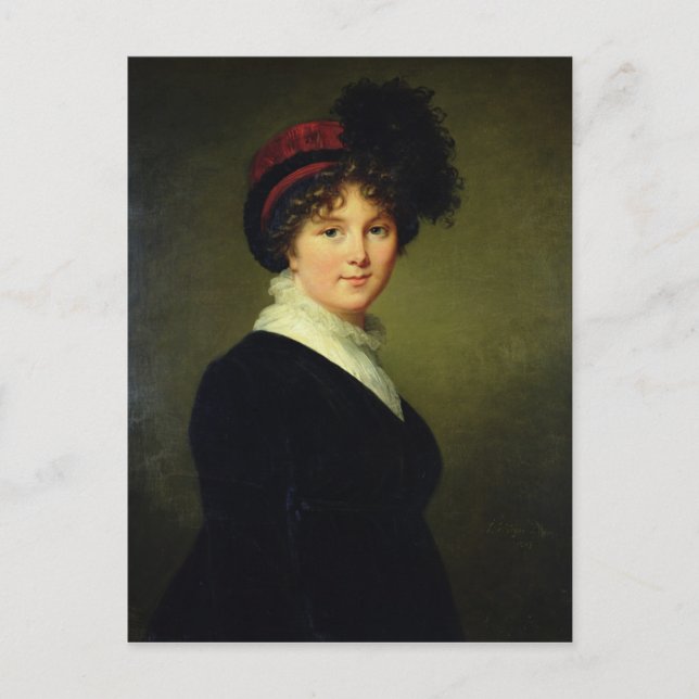 Cartão Postal Retrato de Arabella Cope, Duquesa de Dorset (Frente)