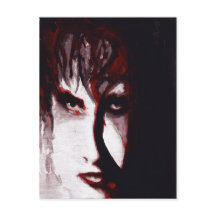 Retrato de Arte de Homem de Música Goth Pós-Punk G