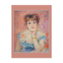Retrato de Belas Artes Atriz Jeanne Samary Renoir
