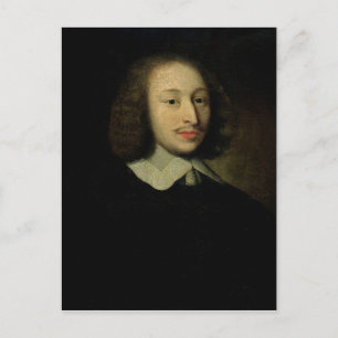 Cartão Postal Retrato de Blaise Pascal