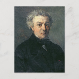 Cartão Postal Retrato de Camille Corot c.1863