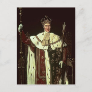Cartão Postal Retrato de Carlos X da França, 1829