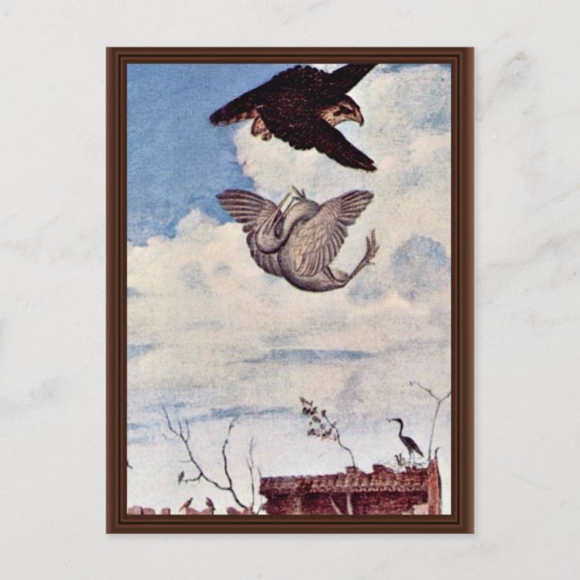 Cartão Postal Retrato De Cavaleiro De Carpaccio Vittore (Frente)