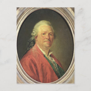 Cartão Postal Retrato de Christoph Willibald von Gluck , 1777