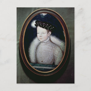 Cartão Postal Retrato de Francisco II como Delírio da França
